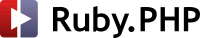 Ruby.PHP logo